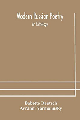 Modern Russian poetry: an anthology - Paperback