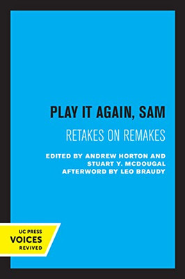Play It Again, Sam: Retakes on Remakes - Paperback