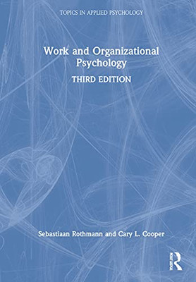 Work and Organizational Psychology (Topics in Applied Psychology) - Hardcover