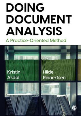 Doing Document Analysis: A Practice-Oriented Method - Paperback