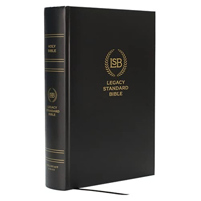 Legacy Standard Bible, Large Print Wide Margin Black Hardcover (LSB)