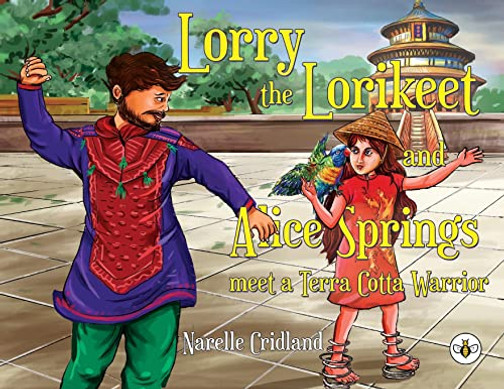Lorry the Lorikeet and Alice Springs meet a Terra Cotta Warrior