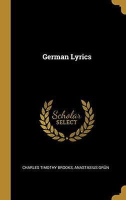 German Lyrics - Hardcover
