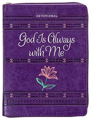 God Is Always With Me Ziparound Devotional Journal