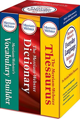Merriam-Webster's Everyday Language Reference Set, Newest Edition, 2016 Copyright
