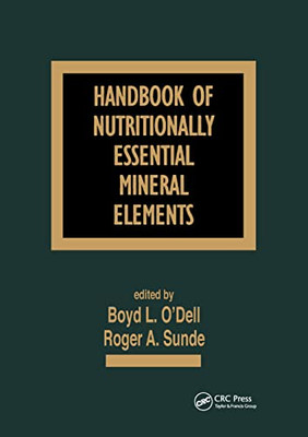 Handbook of Nutritionally Essential Mineral Elements (Clinical Nutrition in Health and Disease)