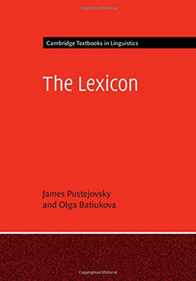 The Lexicon (Cambridge Textbooks in Linguistics) - Hardcover