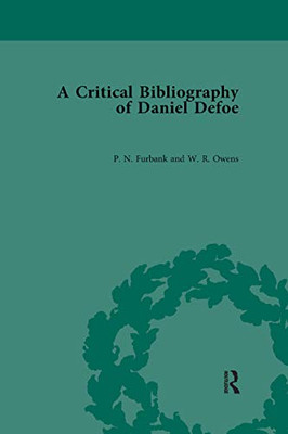 A Critical Bibliography of Daniel Defoe