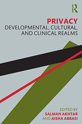 Privacy: Developmental, Cultural, and Clinical Realms - Paperback