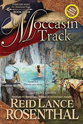 Moccasin Track (Large Print) (Threads West)