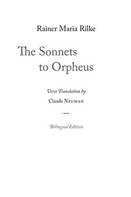 The Sonnets to Orpheus