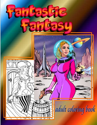 Fantastic Fantasy adult coloring book