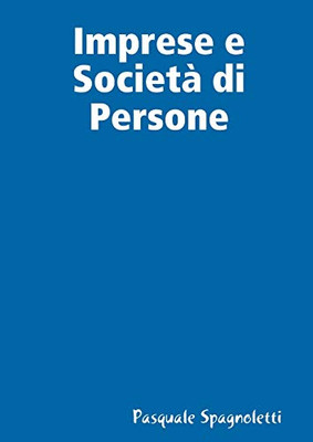 Imprese e Società di Persone (Italian Edition)