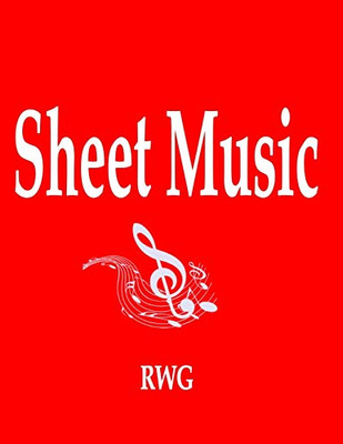 Sheet Music: 100 Pages 8.5" X 11"