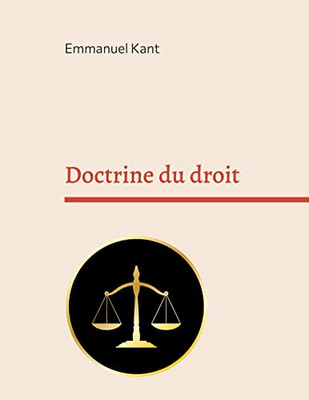 Doctrine du droit (French Edition)