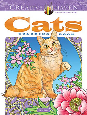 Creative Haven Cats Coloring Book (Adult Coloring)