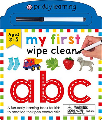 My First Wipe Clean: ABC: A fun early learning book for kids to practice their pen control skills