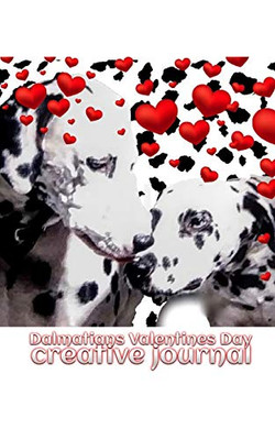 Dalmatians Valentine's Day Creative Blank Journal