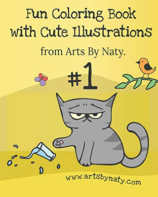 Fun Coloring Book With Cute Illustrations.