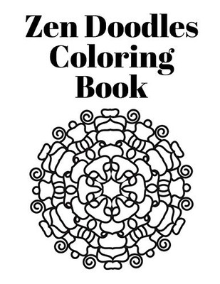 Zen Doodles Coloring Book: Mandalas And Animals