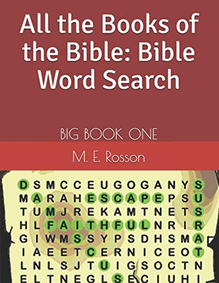 All The Books Of The Bible: Bible Word Search: Big Book One