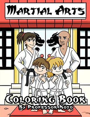 Martial Arts Coloring Book