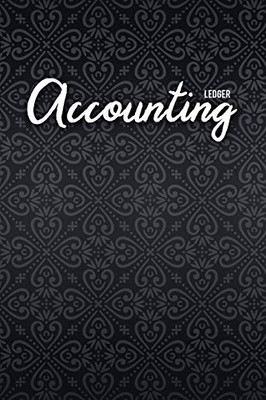 Accounting Ledger: Simple Ledger Cash Book, Accounting Ledger For Small Business, Ledger Notebook, Expense Record Book