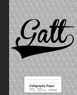Calligraphy Paper: Galt Notebook (Weezag Calligraphy Paper Notebook)