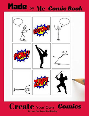 Made By Me Comic Book: Create Your Own Comics