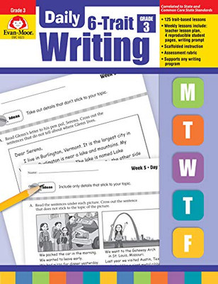 Evan-Moor Daily 6-Trait Writing, Grade 3