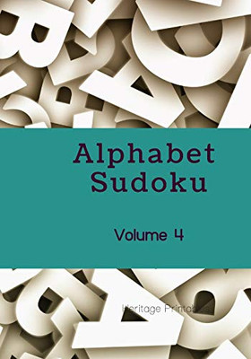 Alphabet Sudoku Volume 4