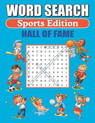 Sports Hall Of Fame Word Search