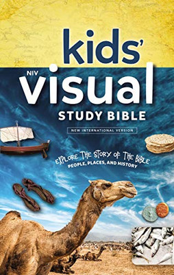 NIV, Kids' Visual Study Bible, Hardcover, Full Color Interior: Explore the Story of the Bible---People, Places, and History