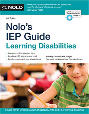 Nolo's IEP Guide: Learning Disabilities