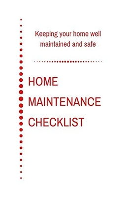 Home Maintenance Checklist