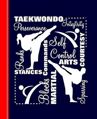 Taekwondo: Diary Weekly Spreads January To December (Planners One Year 2020)