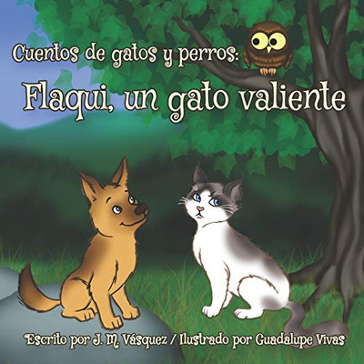 Flaqui, Un Gato Valiente (Cuentos De Gatos Y Perros) (Spanish Edition)