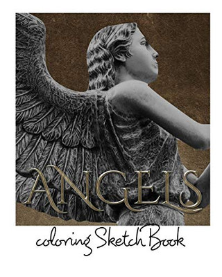 Angels Child Adult Coloring SketchBook