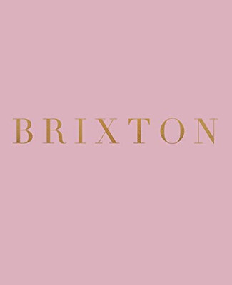 Brixton: A Decorative Book For Coffee Tables, Bookshelves And Interior Design Styling | Stack Deco Books Together To Create A Custom Look (Neighborhoods Of London In Blush)