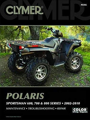 Polaris Sportsman 600, 700, and 800 Series 2002-2010 (Clymer)