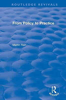 Revival: From Policy To Practice (1983) (Routledge Revivals)