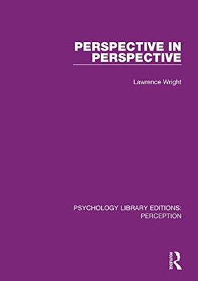 Perspective In Perspective (Psychology Library Editions: Perception)