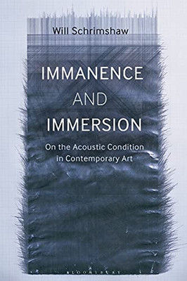 Immanence And Immersion: On The Acoustic Condition In Contemporary Art