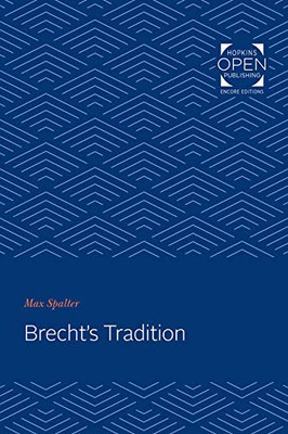 Brecht'S Tradition