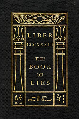 The Book Of Lies: Oversized Keep Silence Edition