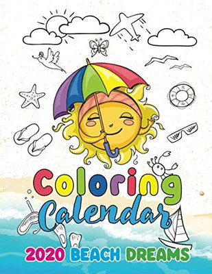 Coloring Calendar 2020 Beach Dreams