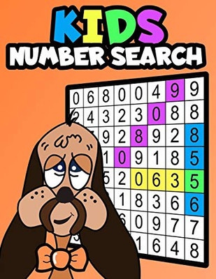 Kids Number Search: Large Print Puzzle Book