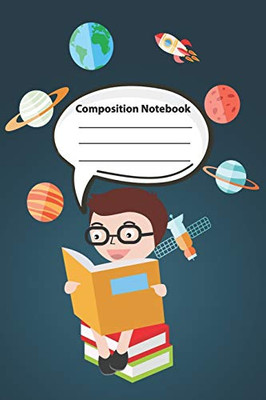 Composition Notebook: Wide Ruled School Composition Books (6X9, 100 Pages)