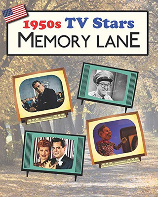 1950S Tv Stars Memory Lane: Large Print (Us Edition) Picture Book For Dementia Patients