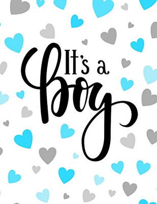 It'S A Boy: Baby Shower Guest Book Sign In/Guest Registry With Gift Log